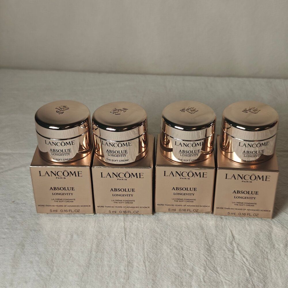 Lancome Absolue Longevity Soft Cream 5ml x4 =20ML NEW